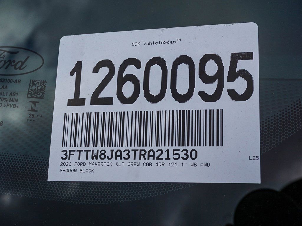 New 2026 Ford Maverick XLT w/ Black Appearance Package AWD/4WD image 26
