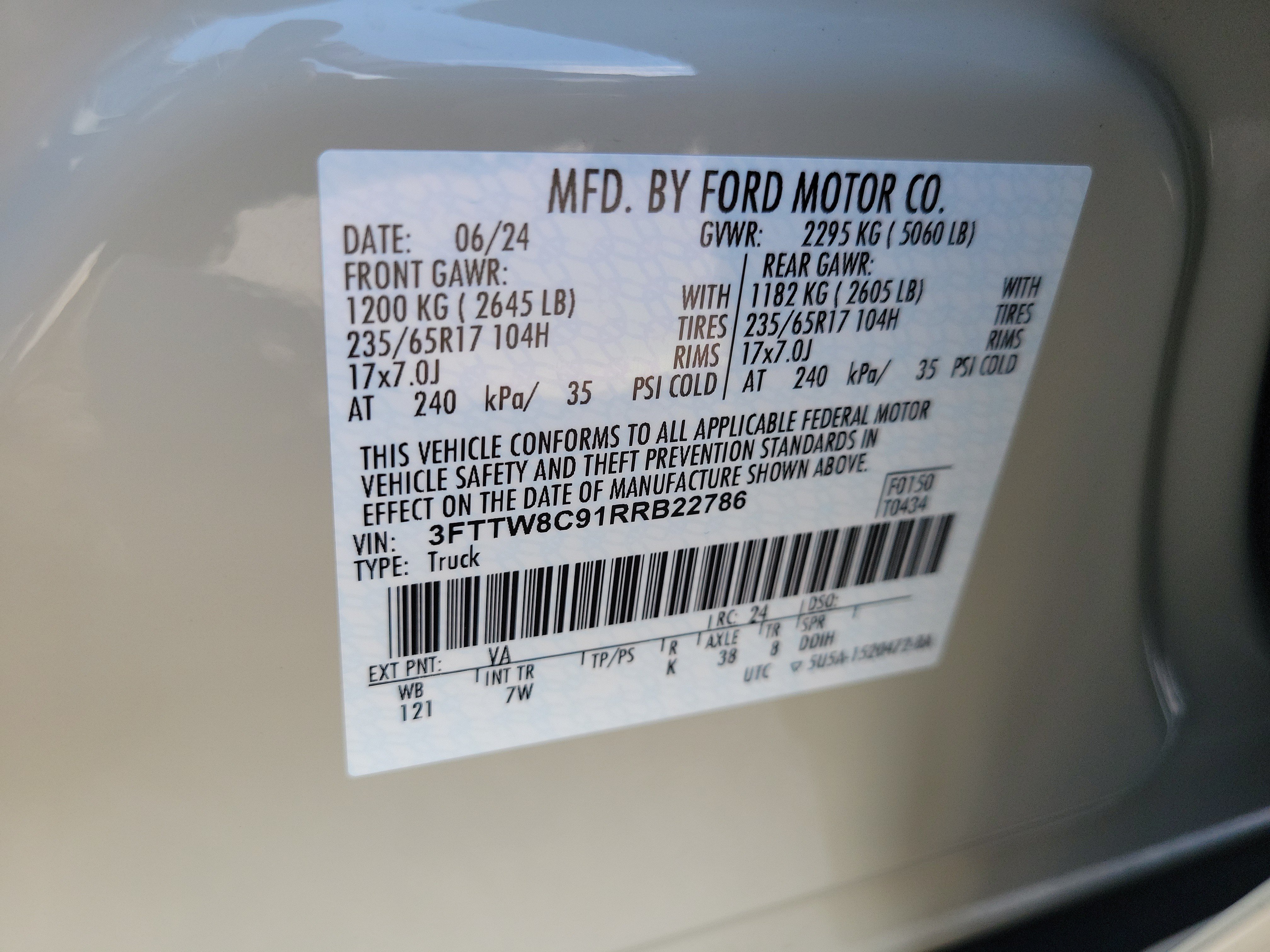 Used 2024 Ford Maverick Tremor w/ Tremor Off-Road Package AWD/4WD image 31