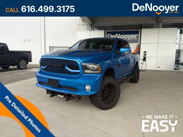 Used 2018 RAM 1500 Sport w/ Hydro Blue Sport Package