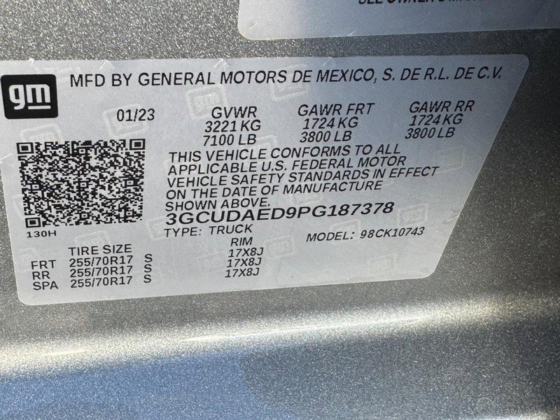 Used 2023 Chevrolet Silverado 1500 W/T w/ WT Safety Package image 23