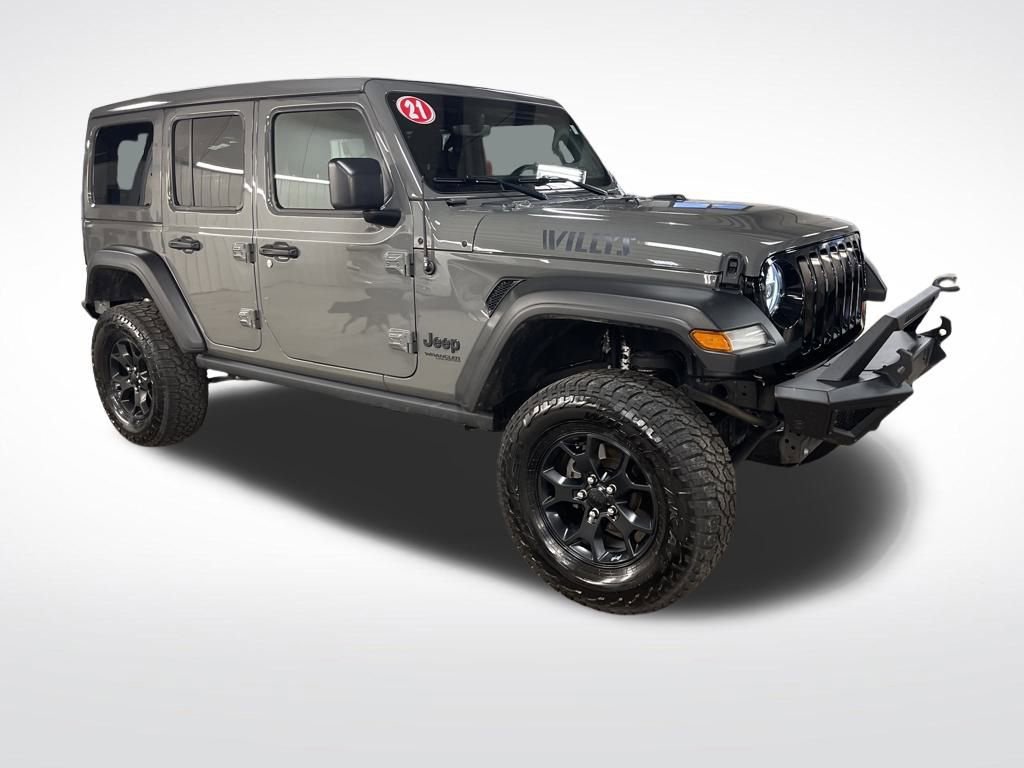 Certified 2021 Jeep Wrangler Unlimited Sport image 8