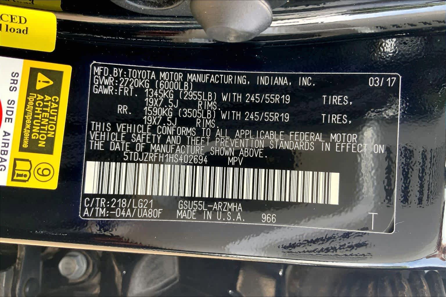 Used 2017 Toyota Highlander SE AWD/4WD image 31