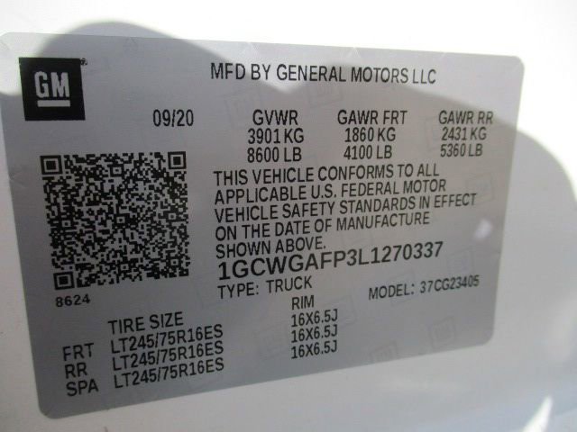 Used 2020 Chevrolet Express 2500 w/ Driver Convenience Package RWD image 13