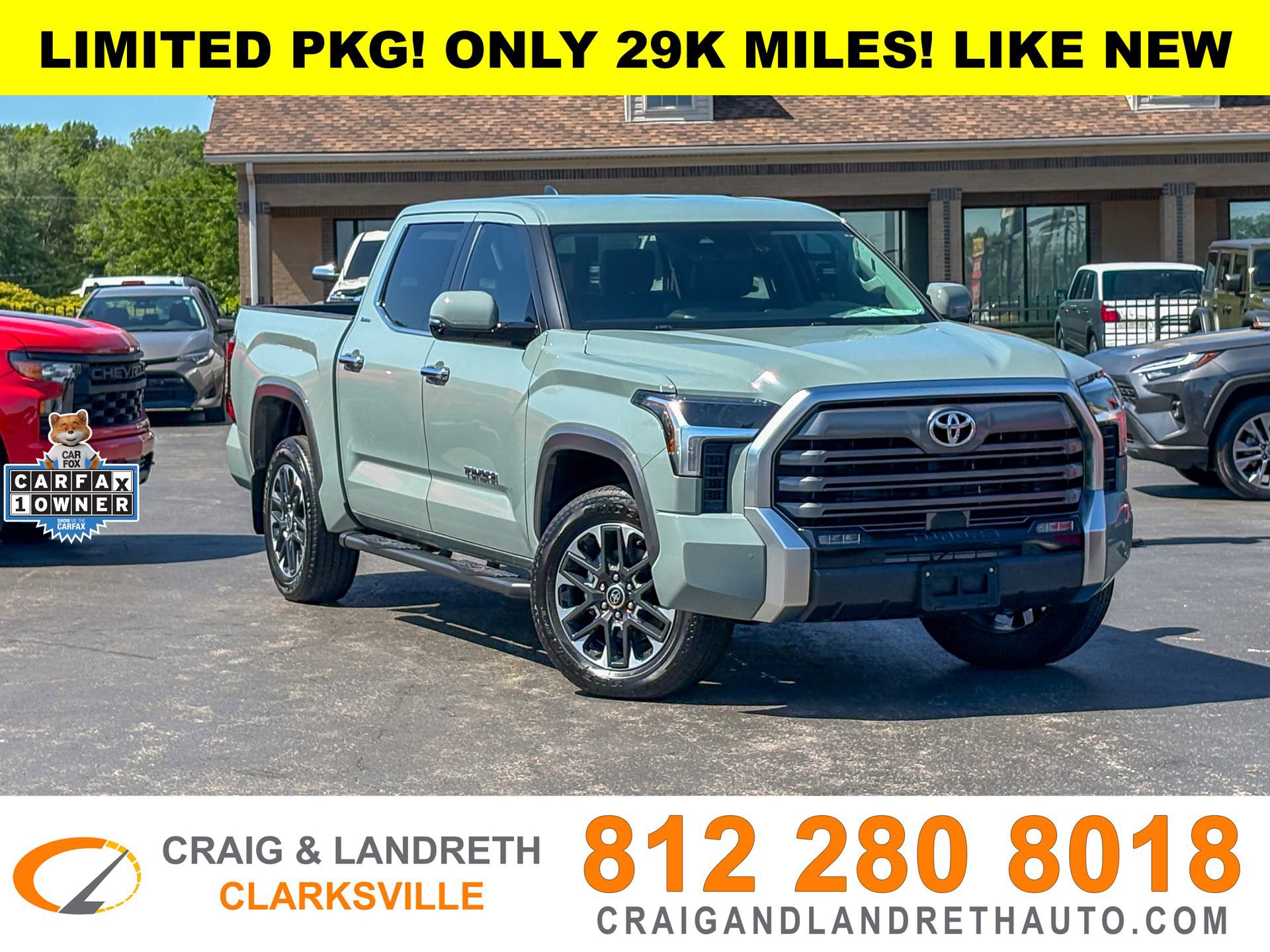 Used 2024 Toyota Tundra Limited w/ Power Package AWD/4WD image 1