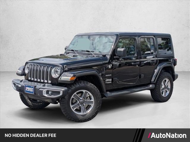 Used 2021 Jeep Wrangler Unlimited Sahara AWD/4WD image 1
