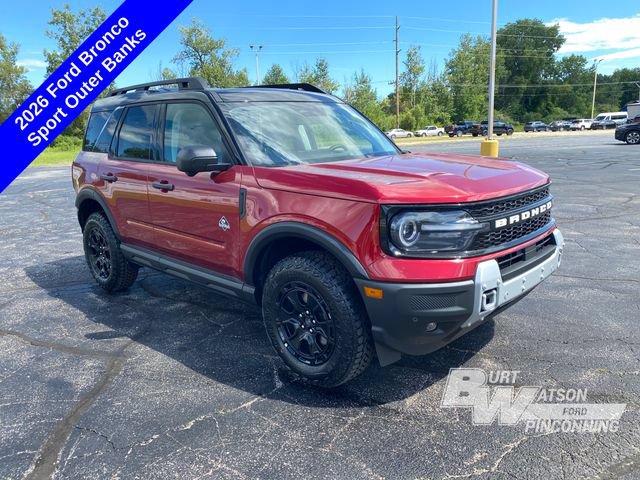 New 2026 Ford Bronco Sport Outer Banks w/ Sasquatch Outer Banks Package AWD/4WD image 12