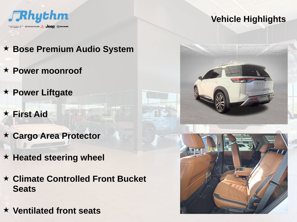 Used 2025 Nissan Pathfinder Platinum w/ Cargo Package FWD image 11