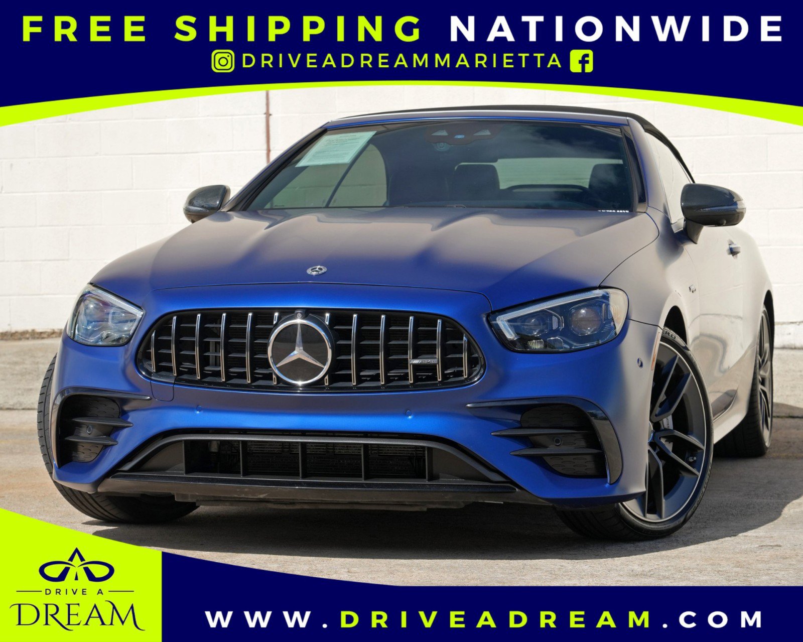 Used 2021 Mercedes-Benz E 53 AMG 4MATIC Cabriolet