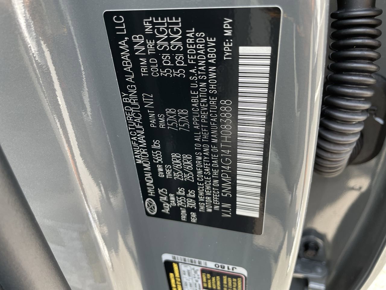 Certified 2026 Hyundai Santa Fe SE FWD image 24