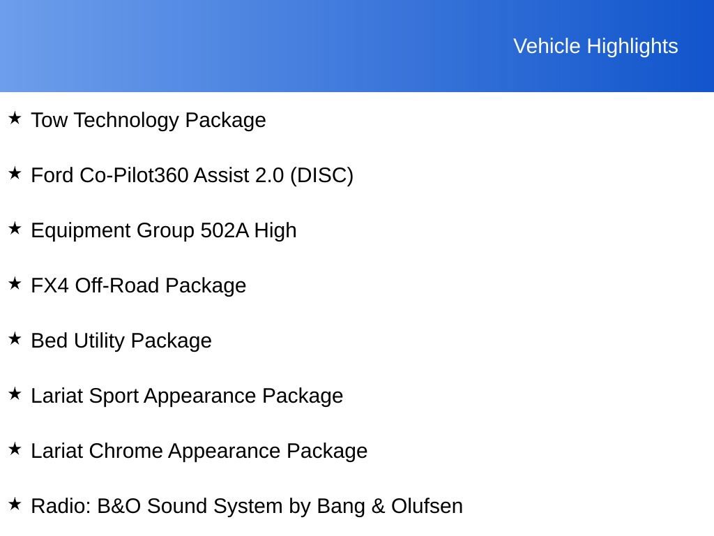 Certified 2022 Ford F150 Lariat w/ Equipment Group 502A High AWD/4WD image 7