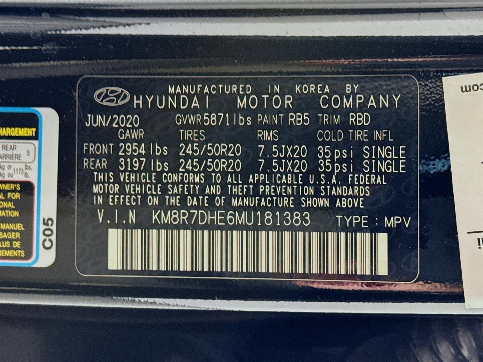 Used 2021 Hyundai Palisade Calligraphy AWD/4WD image 35