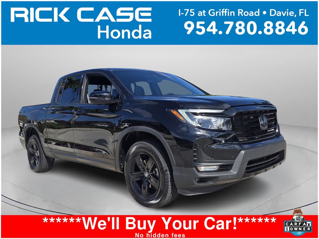 Certified 2023 Honda Ridgeline Black Edition