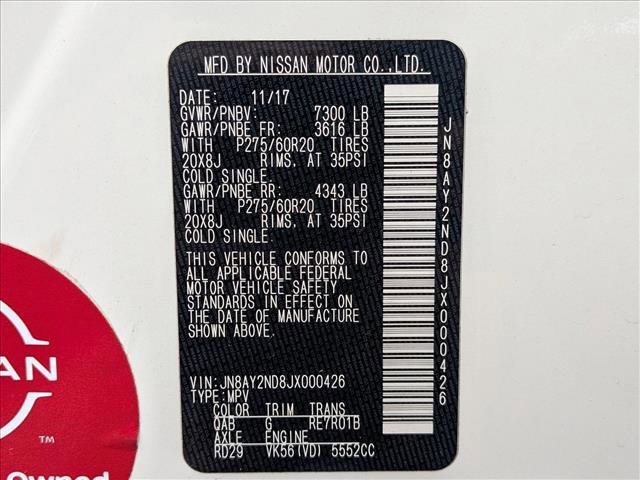 Used 2018 Nissan Armada SL w/ Premium Package image 20