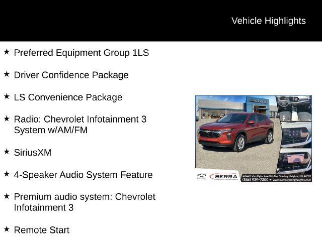 Certified 2024 Chevrolet Trax LS w/ LS Convenience Package FWD image 4