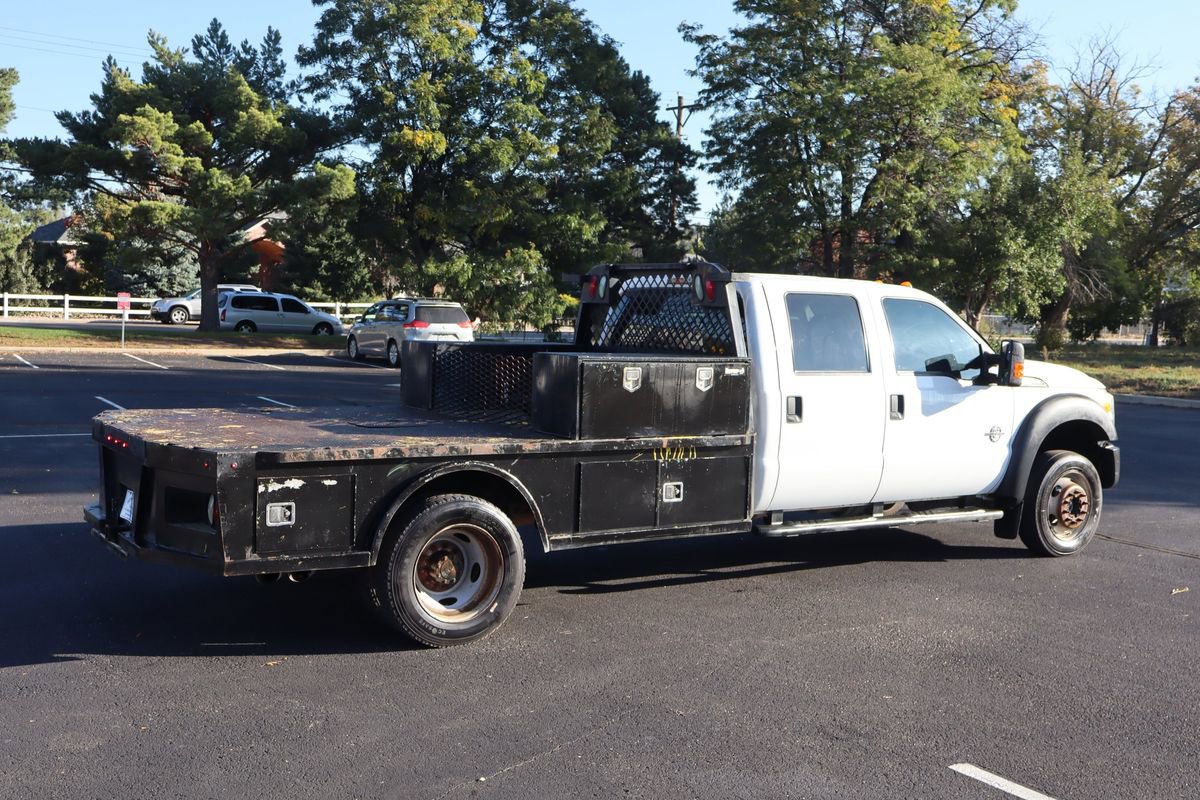 Used 2012 Ford F550 4x4 Crew Cab Super Duty w/ Payload Upgrade Pkg image 4