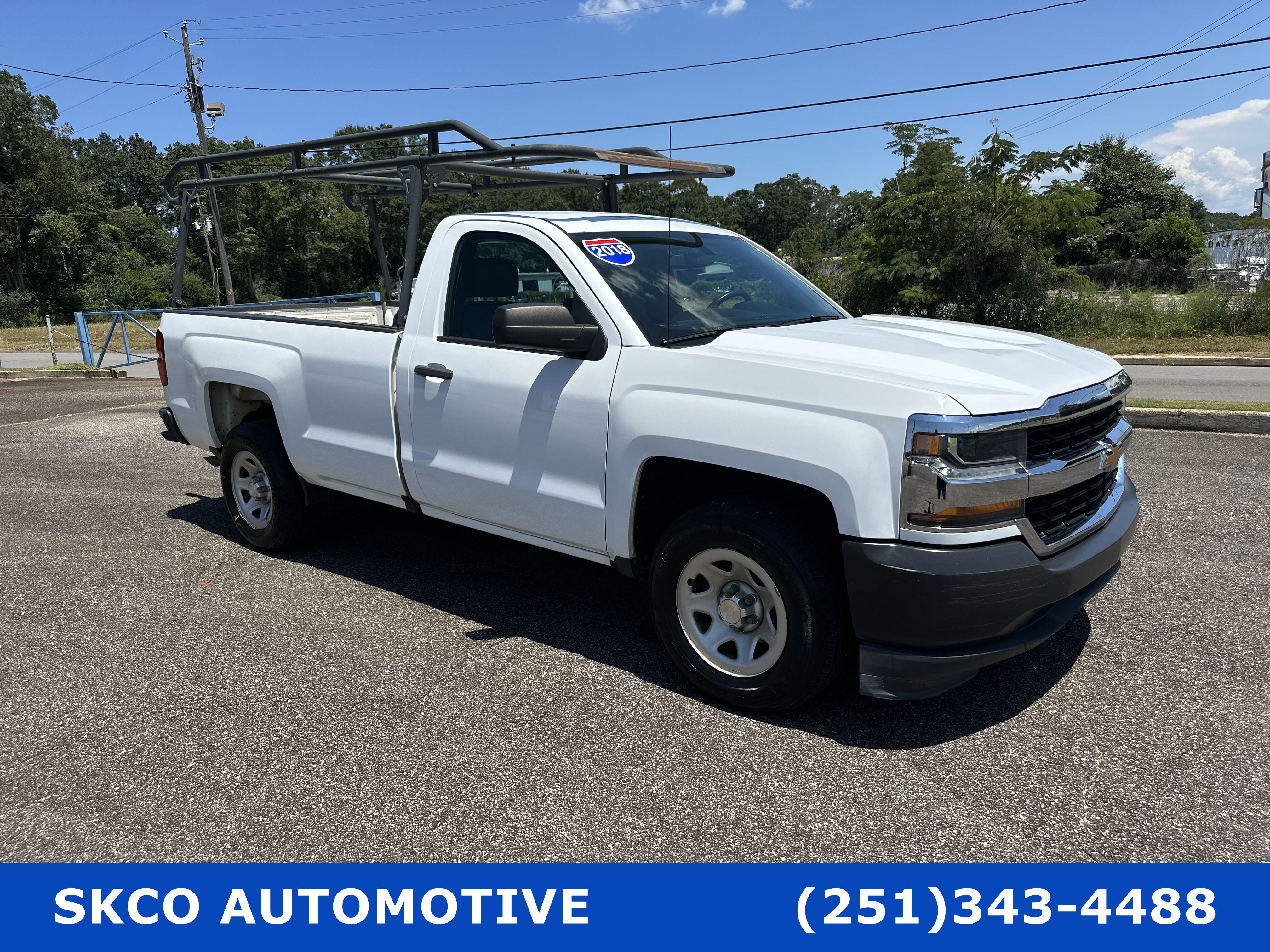 Used 2018 Chevrolet Silverado 1500 W/T w/ Trailering Package RWD image 7