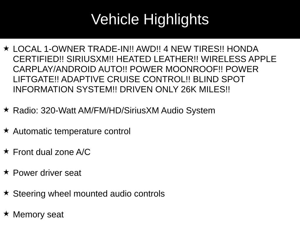 Certified 2024 Honda CR-V EX-L image 35