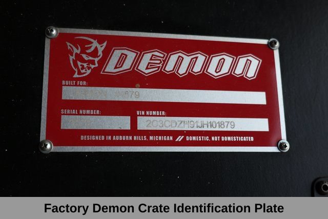 Used 2018 Dodge Challenger SRT Demon RWD image 8
