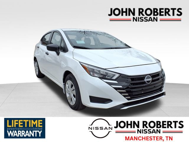 New 2025 Nissan Versa S w/ Trunk Package