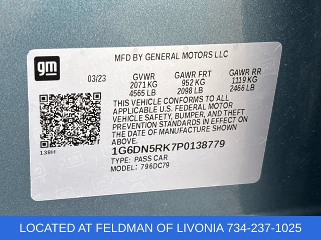Certified 2023 Cadillac CT5 Premium Luxury w/ Climate Package RWD image 32
