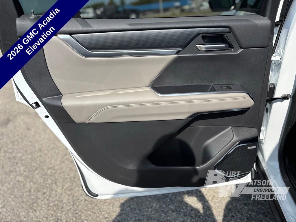 New 2026 GMC Acadia Elevation w/ Elevation Premium Package image 25