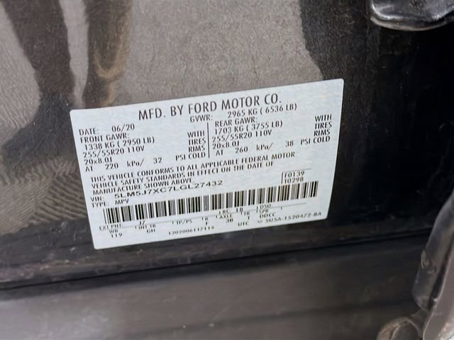 Certified 2020 Lincoln Aviator Reserve w/ Elements Package Plus image 39