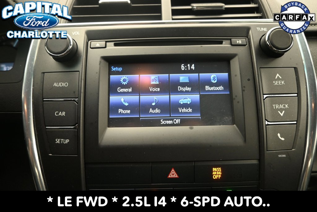 Used 2015 Toyota Camry LE FWD image 14