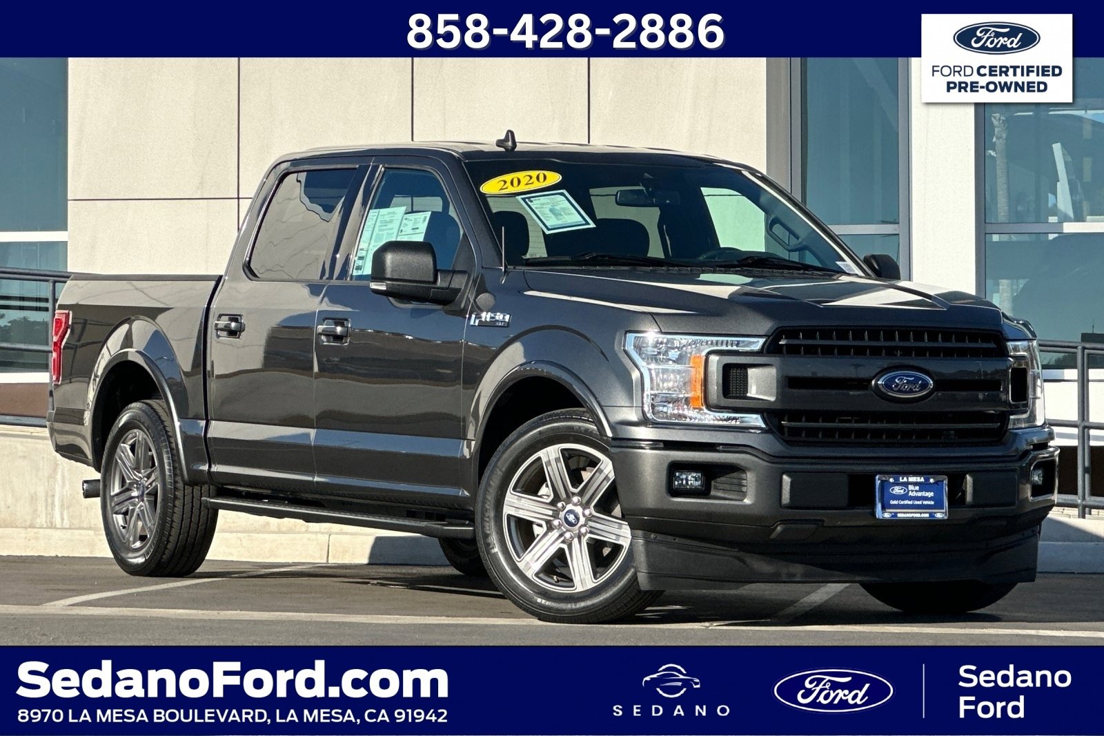 Certified 2020 Ford F150 XLT w/ Equipment Group 302A Luxury