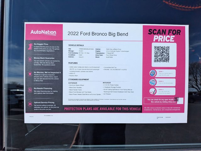 Used 2022 Ford Bronco 4-Door image 23