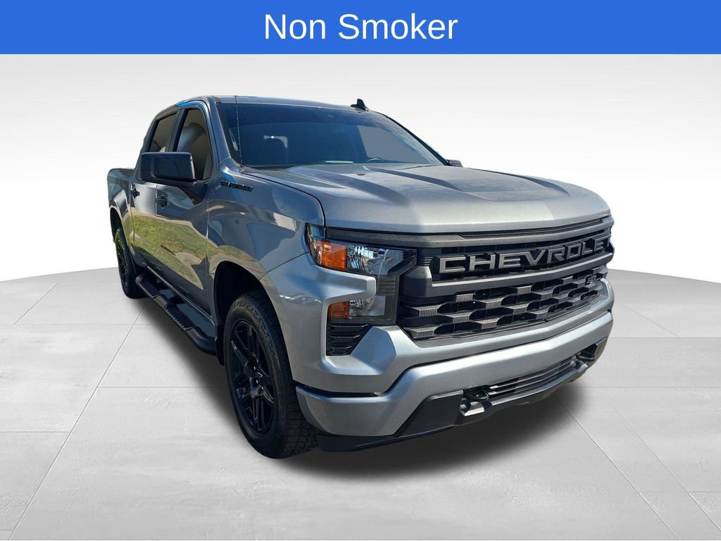 Used 2023 Chevrolet Silverado 1500 Custom w/ LPO, Dark Essentials Package AWD/4WD image 8