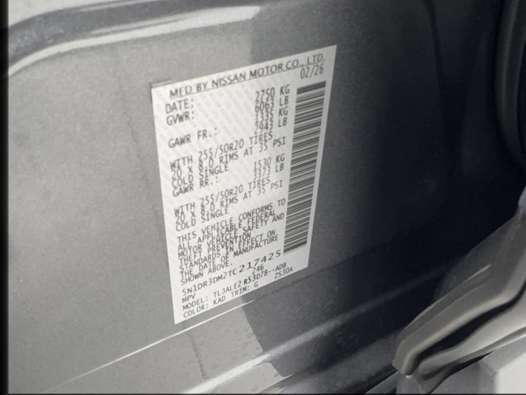 Used 2026 Nissan Pathfinder Platinum w/ Cargo Package FWD image 55