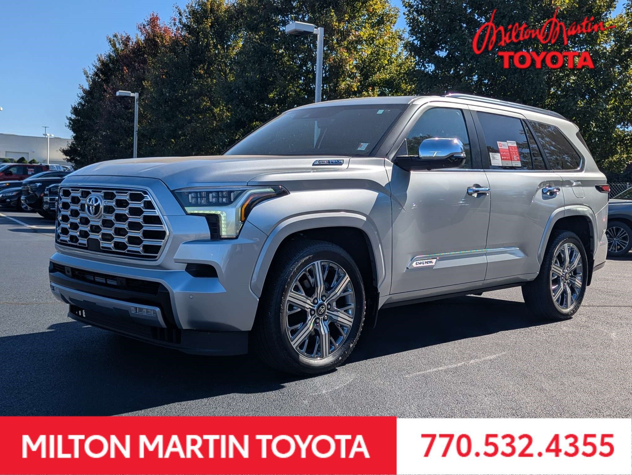New 2026 Toyota Sequoia Capstone