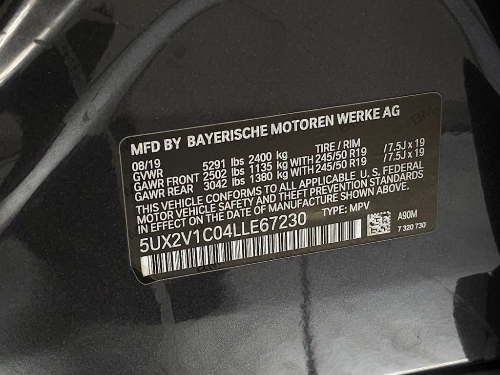 Used 2020 BMW X4 xDrive30i w/ Premium Package image 36