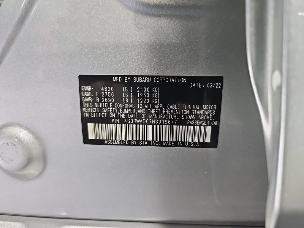 Used 2022 Subaru Legacy Premium w/ Popular Package #1 AWD/4WD image 67