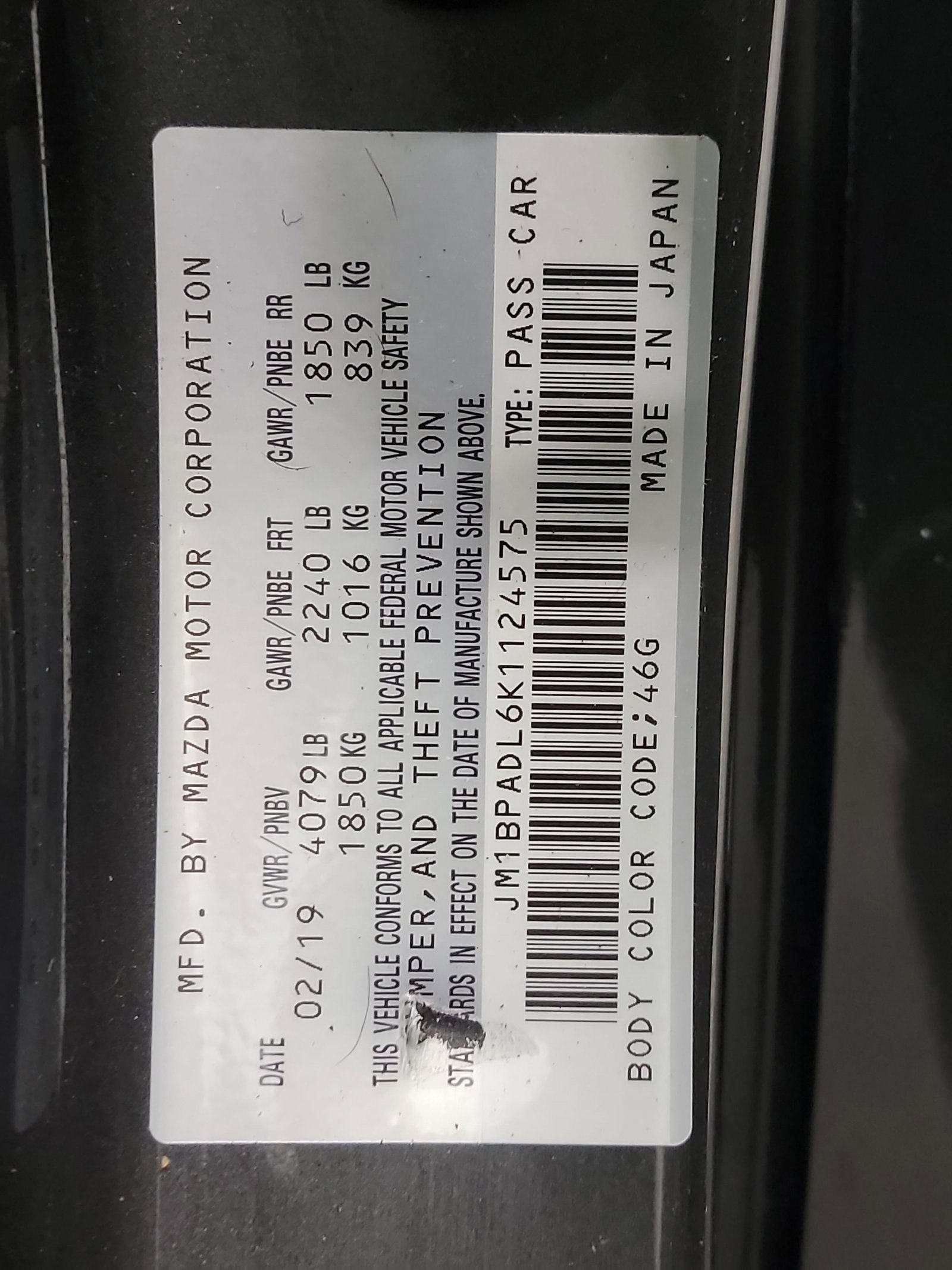 Used 2019 MAZDA MAZDA3 Sedan w/ Preferred Package image 32