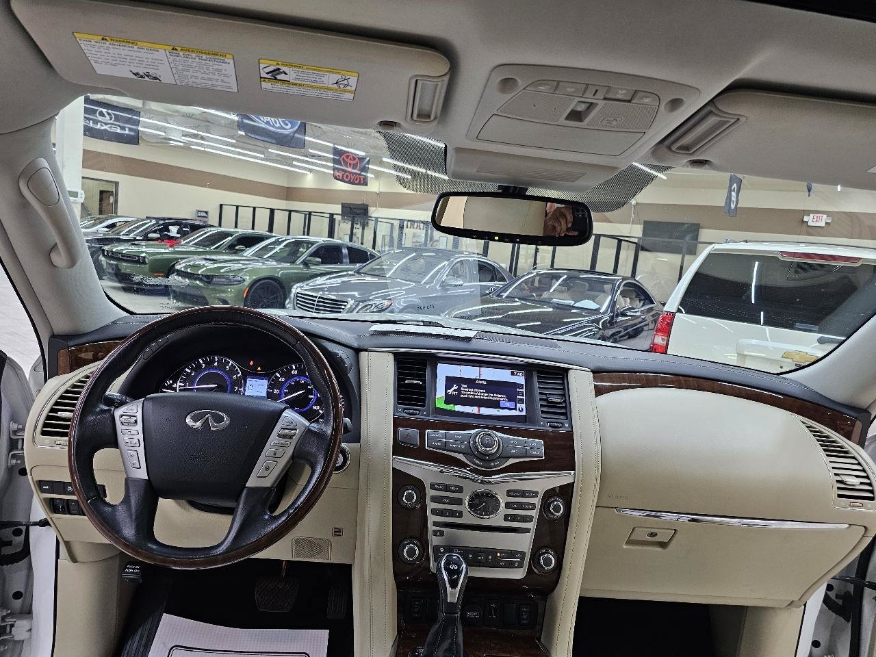 Used 2019 INFINITI QX80 Luxe w/ 22" Wheel Package AWD/4WD image 29