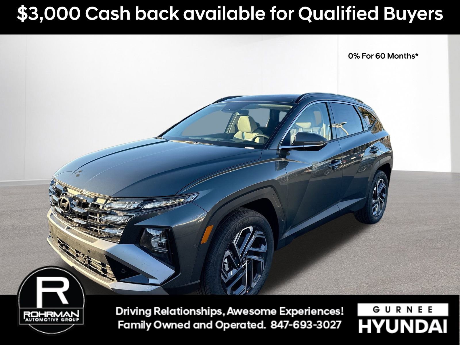 New 2025 Hyundai Tucson Limited w/ Tow & Go Package