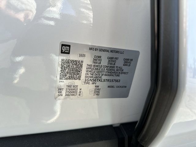 New 2026 Chevrolet Tahoe High Country AWD/4WD image 35