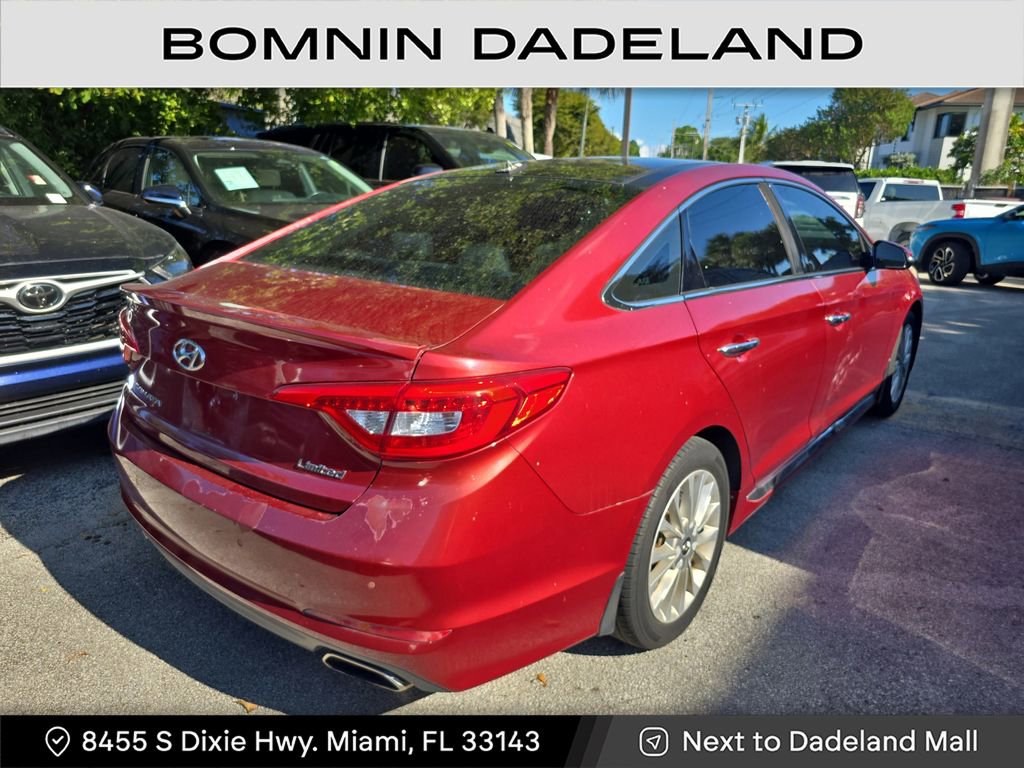 Used 2015 Hyundai Sonata Limited w/ Option Group 06 image 4