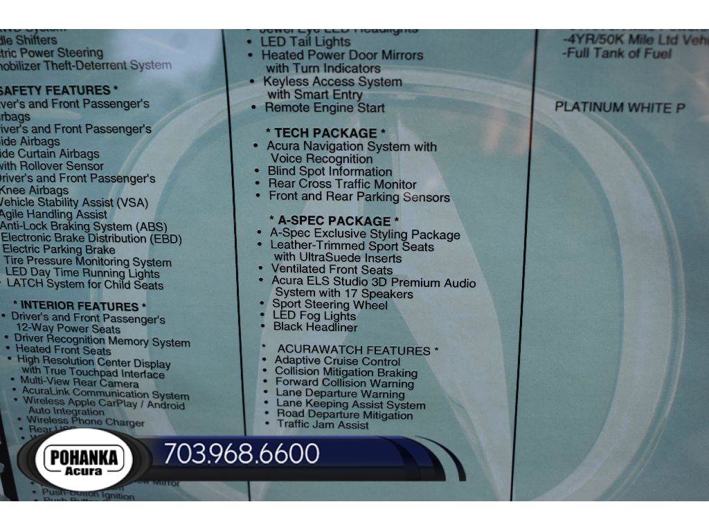 New 2025 Acura TLX SH-AWD w/ A-SPEC Pkg image 40