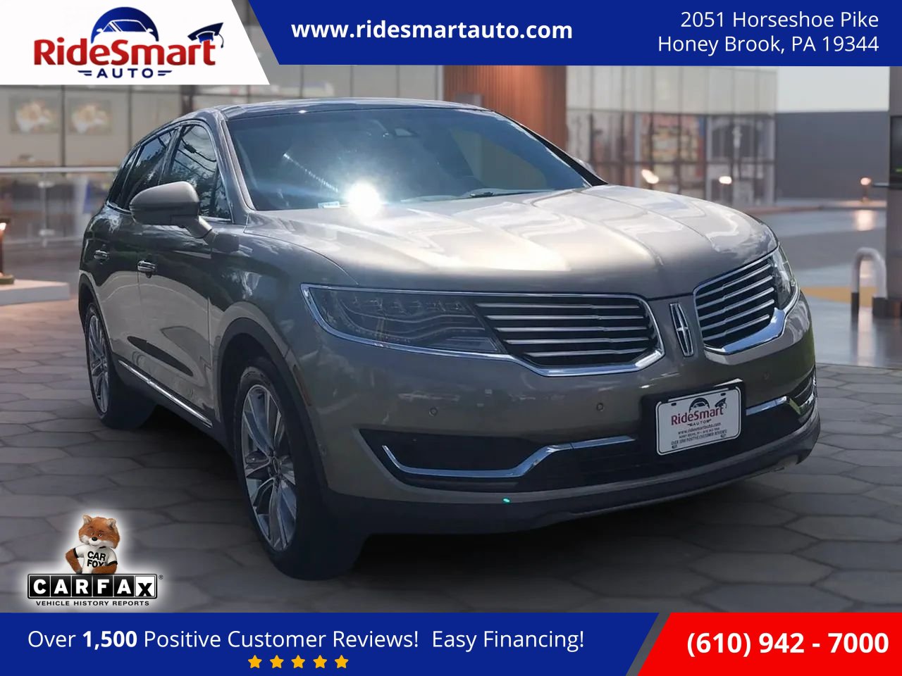 Used 2016 Lincoln MKX Reserve w/ Luxury Package