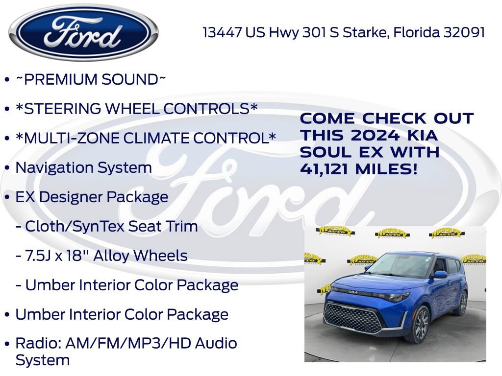 Used 2024 Kia Soul EX w/ Option Group 015 FWD image 17