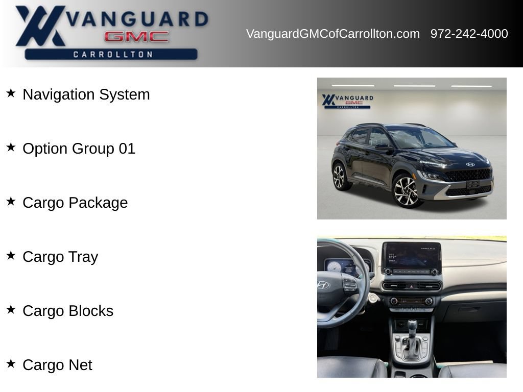 Used 2023 Hyundai Kona Limited w/ Cargo Package FWD image 6