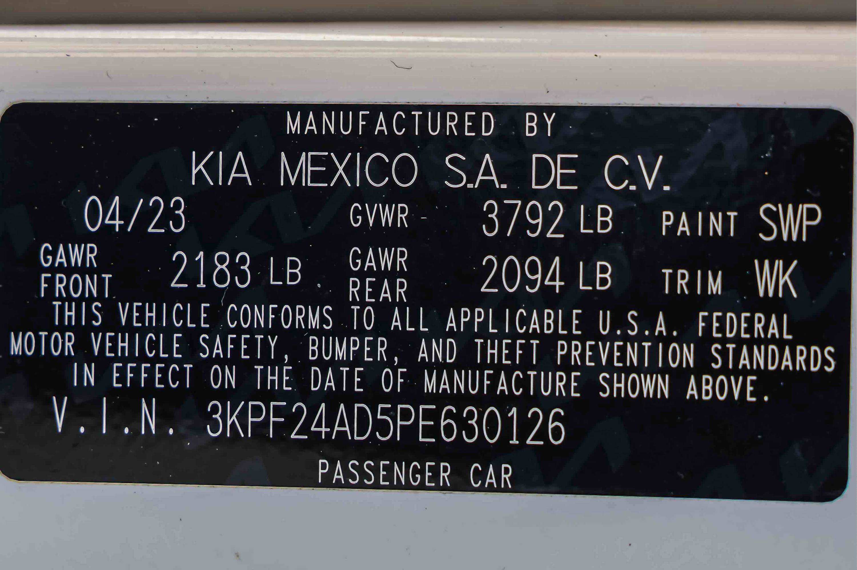 Certified 2023 Kia Forte LXS w/ LXS Technology Package FWD image 29