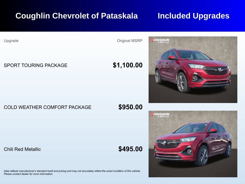 Used 2021 Buick Encore GX Preferred w/ Sport Touring Package FWD image 3