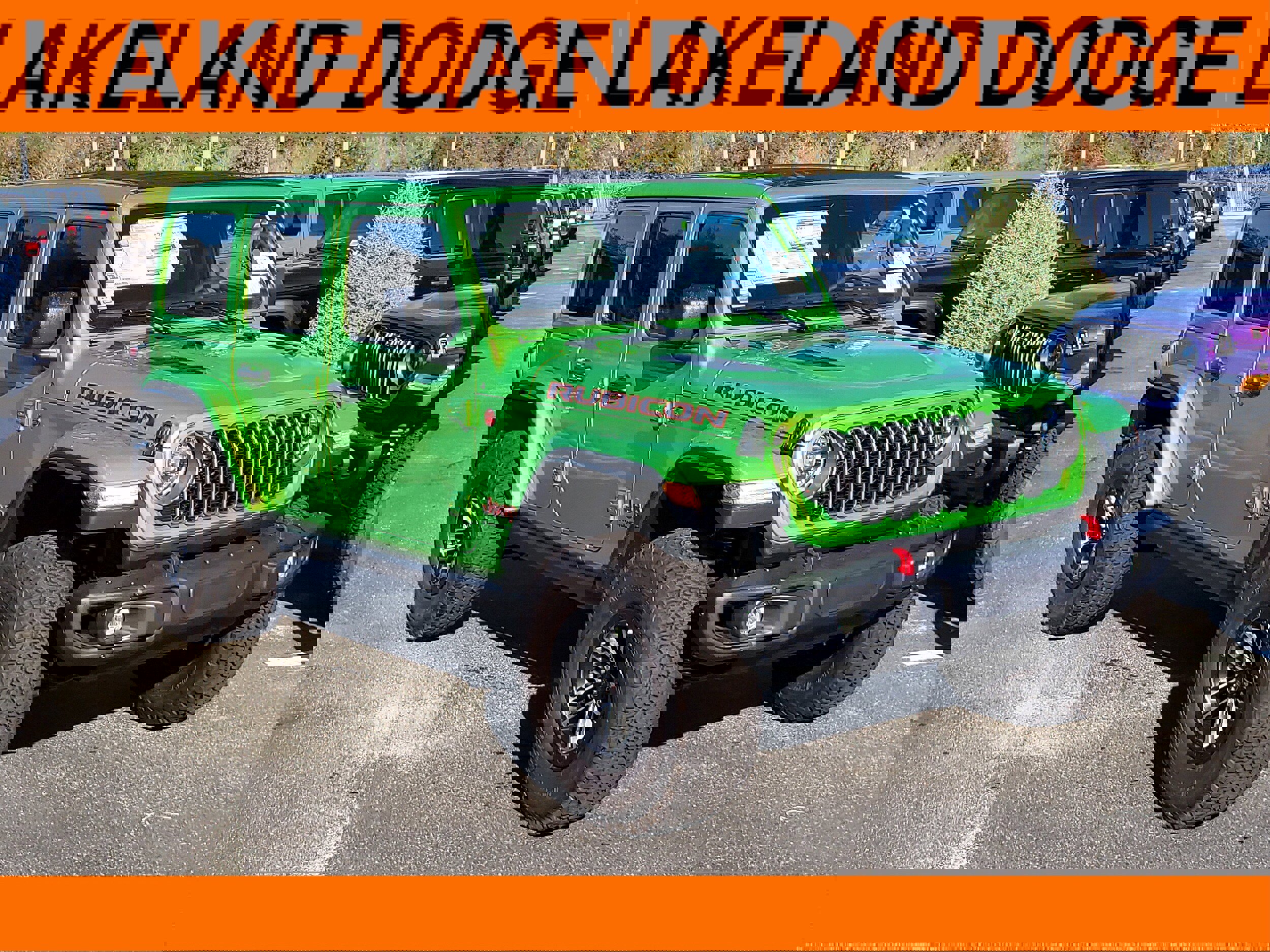 New 2026 Jeep Wrangler Unlimited Rubicon image 1