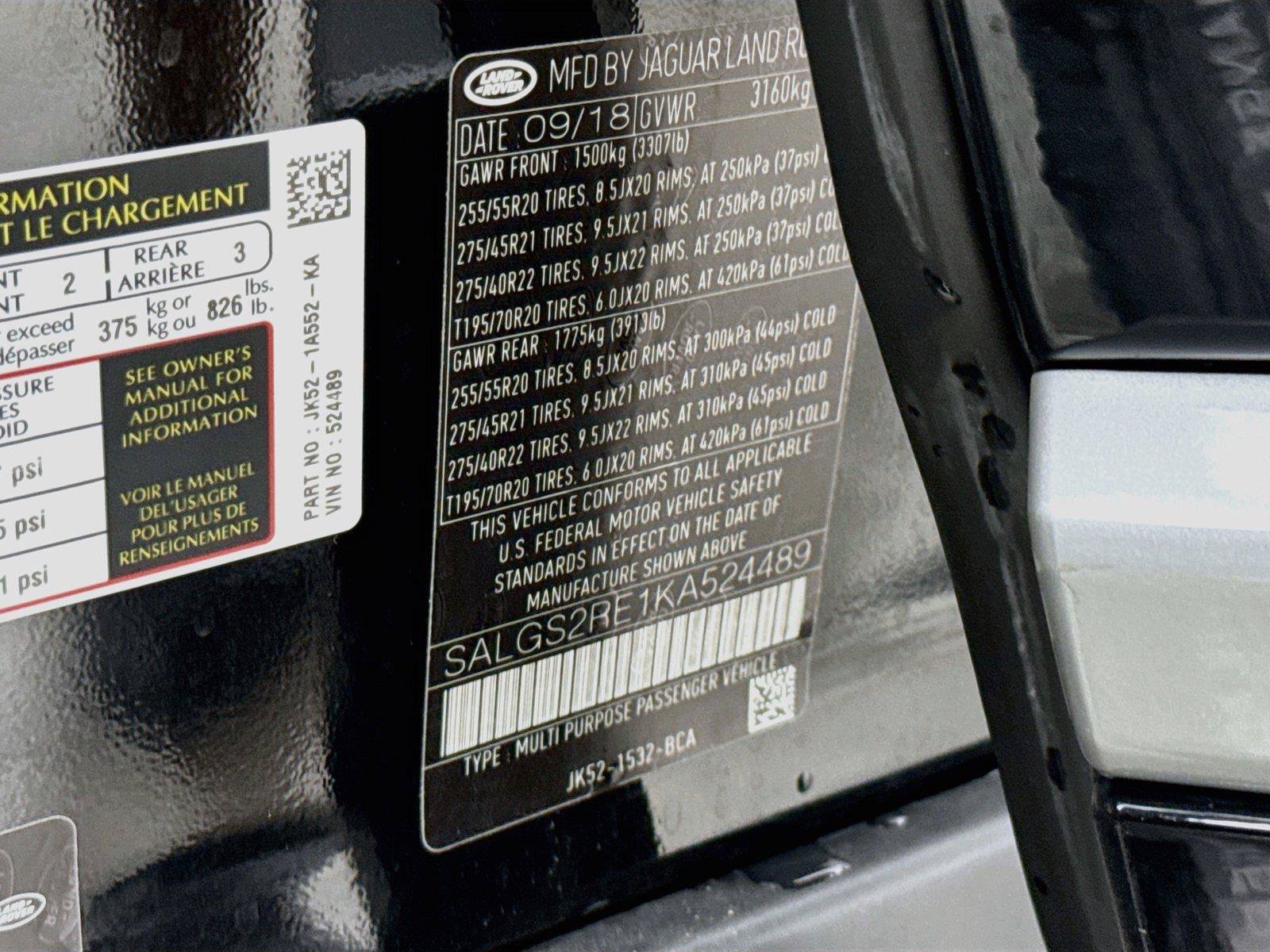 Used 2019 Land Rover Range Rover Supercharged AWD/4WD image 19