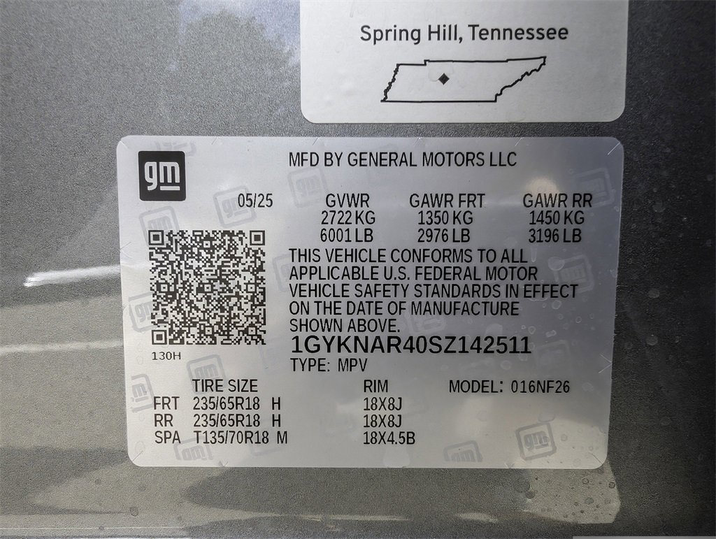 New 2025 Cadillac XT5 Luxury image 35