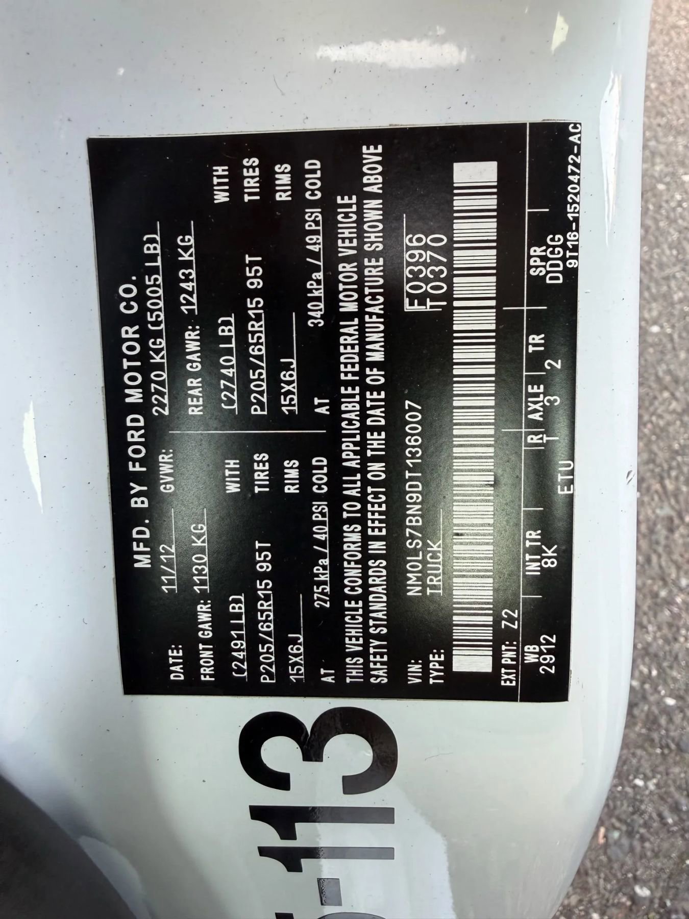 Used 2013 Ford Transit Connect XLT image 15