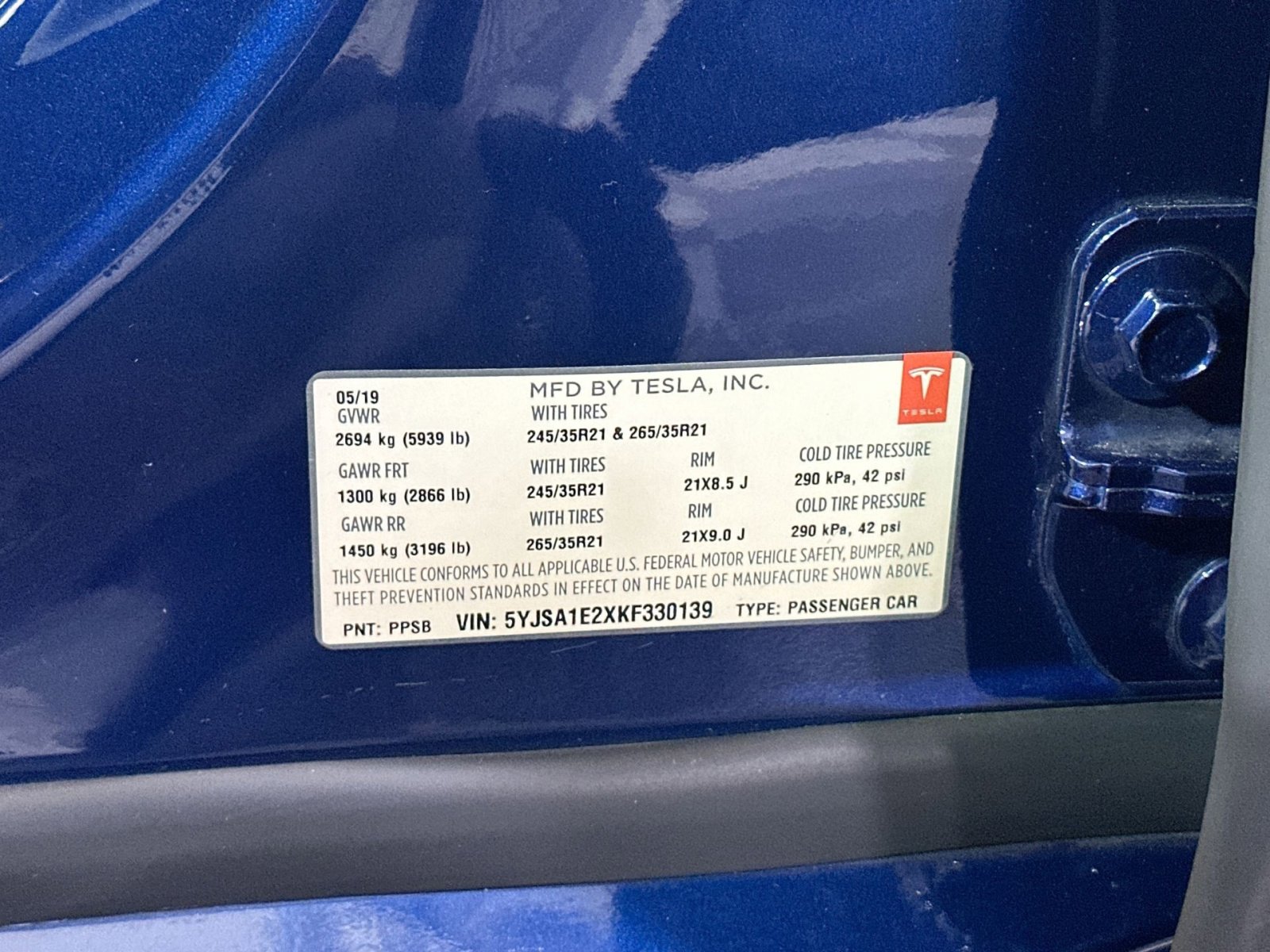 Used 2019 Tesla Model S Long Range image 37